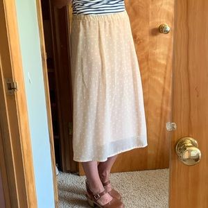 Polka dot skirt from roolee medium